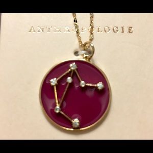 NEW!!! ANTHROPOLOGIE LIBRA Zodiac Charm Necklace